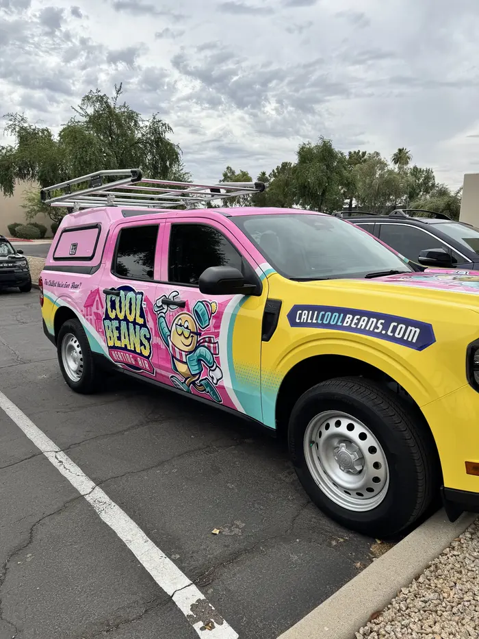 Truck Wrap job in Phoenix