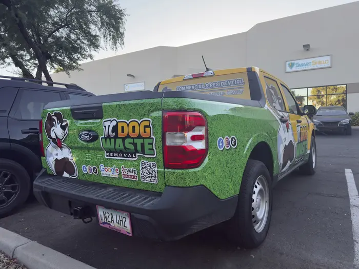 Truck Wrap job in Phoenix