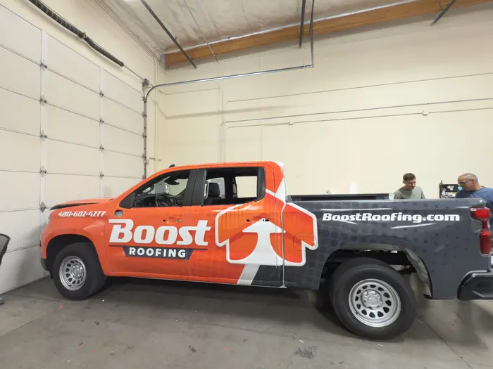Truck Wrap job in Phoenix
